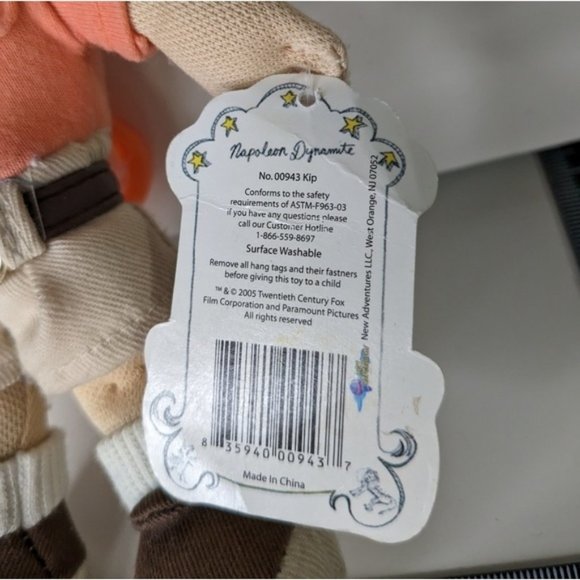 Kip Napoleon Dynamite Brother Stuffed Toy Keychain Talking Works Weakly - Picture 4 of 7